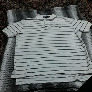 Polo by Ralph Lauren Stripped large polo shirt